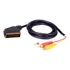 RCA TO SCART 1,5M