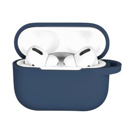 Blue silicone case for AirPods Pro