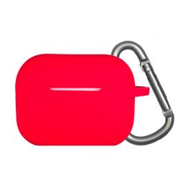 Red silicone case for AirPods Pro