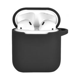 Black Silicone case for AirPods 1 & 2