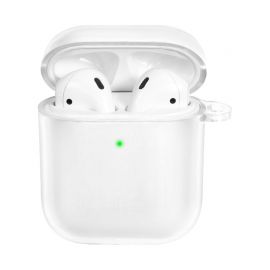 Clear cover case PC for AirPods 1 & 2